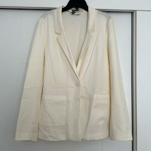 DIVIDED Cream Blazer